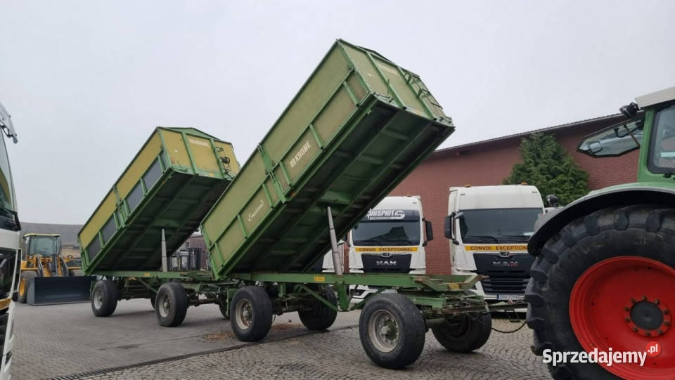 Przyczepa transportowa Krone KRONE DK225 16 opolskie Głogówek