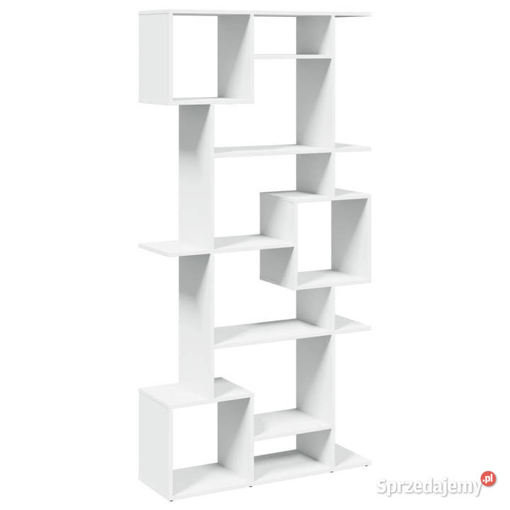 Regał biały 92x29x188 materiał drewnopochodny