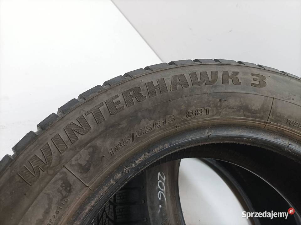 2x OPONA ZIMOWA FIRESTONE WINTERHAWK 3 18565R15 sprzedam