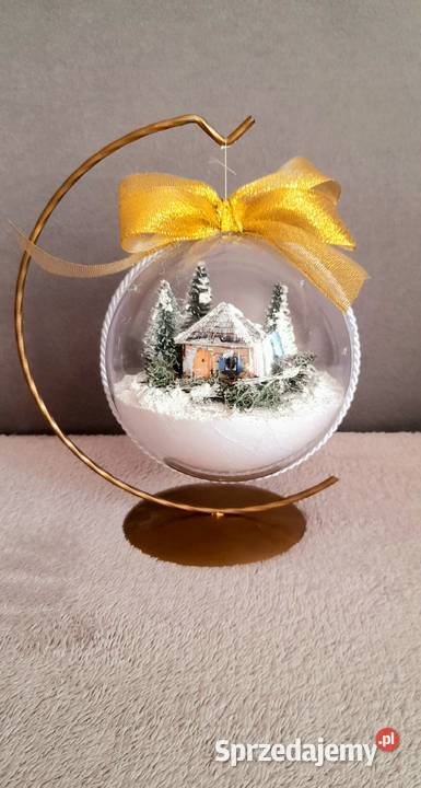 Bombka przestrzenna z zimowym krajobrazem sprzedam