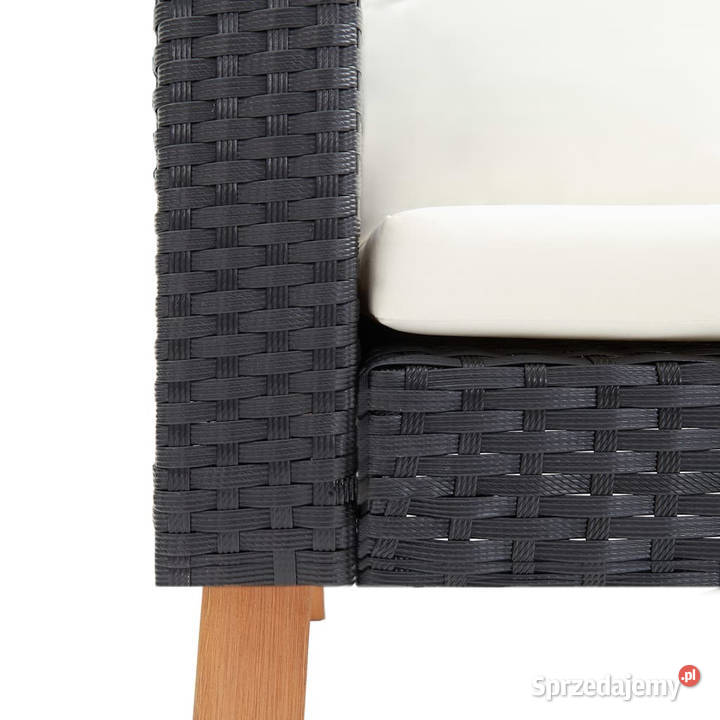 2osobowa sofa ogrodowa z poduszkami rattan PE Warszawa