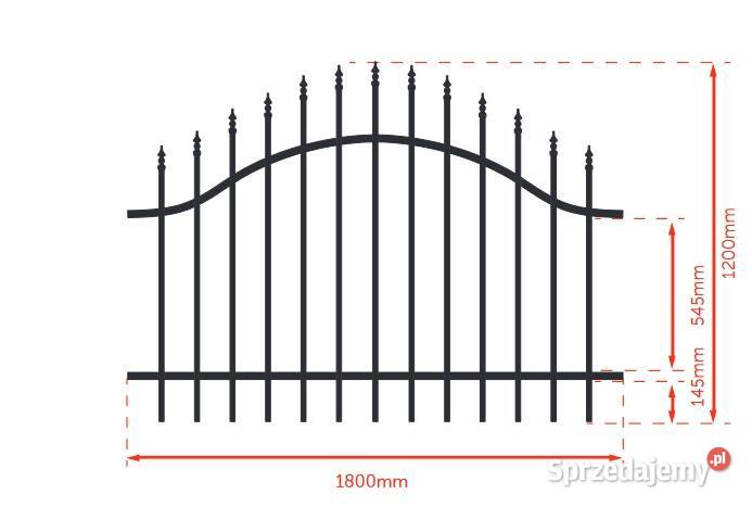 Przęsła ogrodzeniowe
