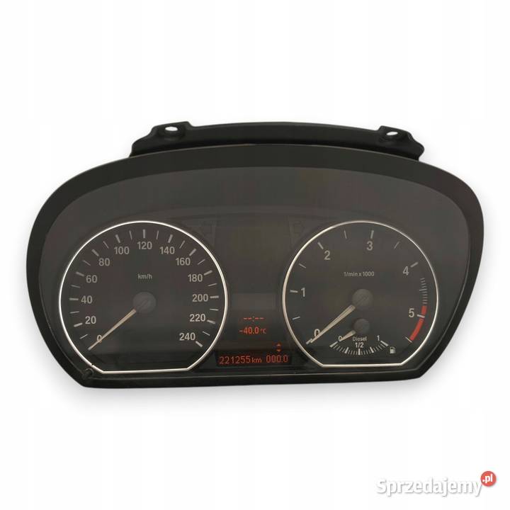 LICZNIK ZEGARY 9242332 BMW E81 E87 20 D Diesel osobowe Chełm
