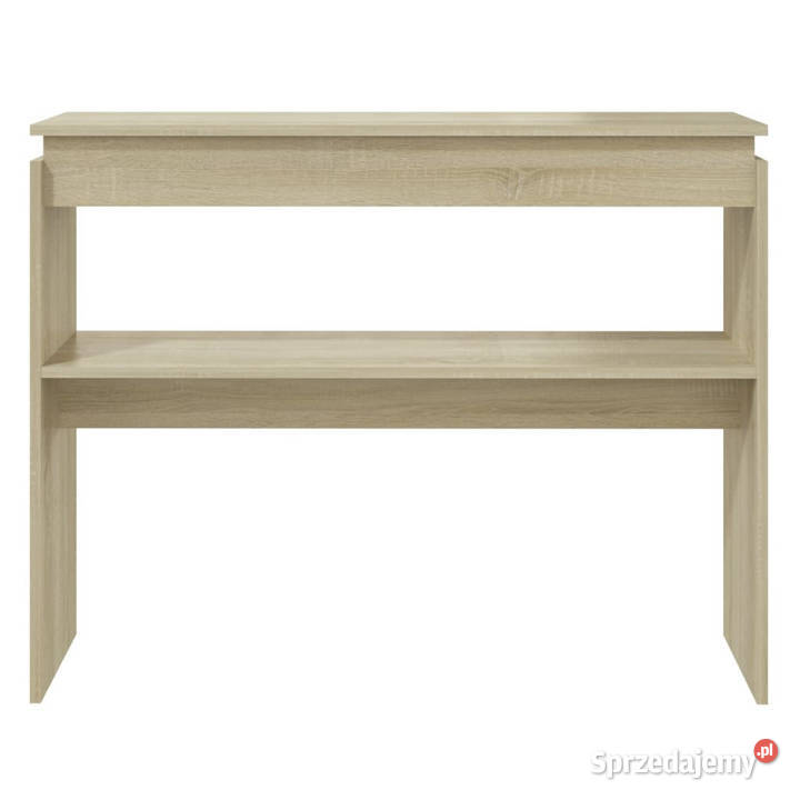 Stolik konsolowy dąb sonoma 102x30x80 WM808326 Warszawa sprzedam