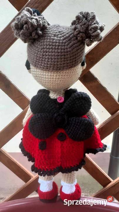 Lalka biedronka szydełkowa Bydgoszcz