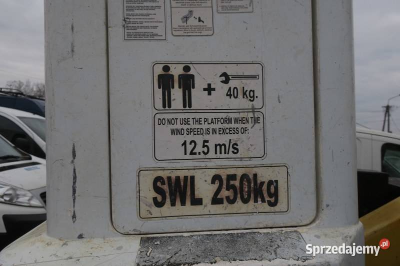 Podnosnik koszowy Land Rover Defender tak Podnośniki koszowe Grójec sprzedam