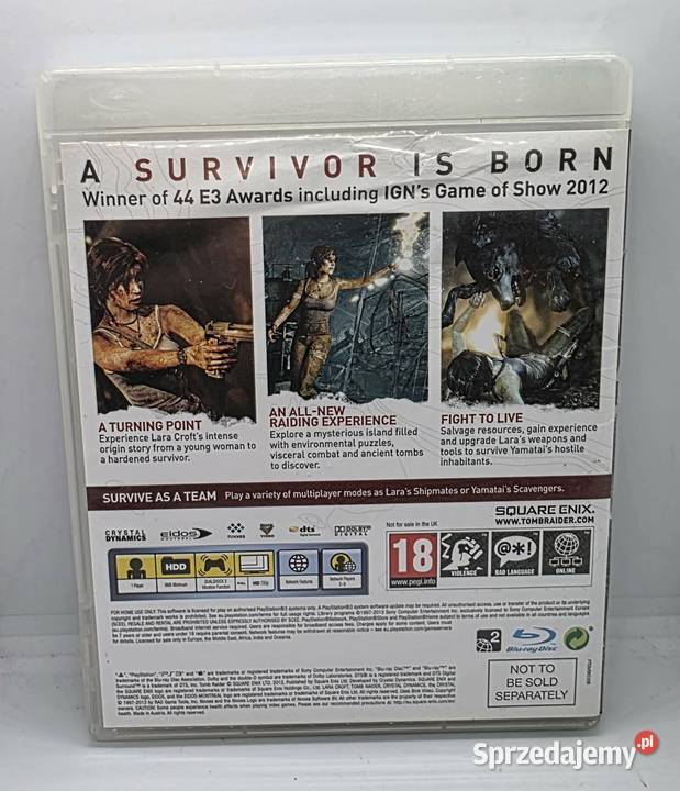 Gra Tomb Raider 3 warmińsko-mazurskie Elbląg sprzedam