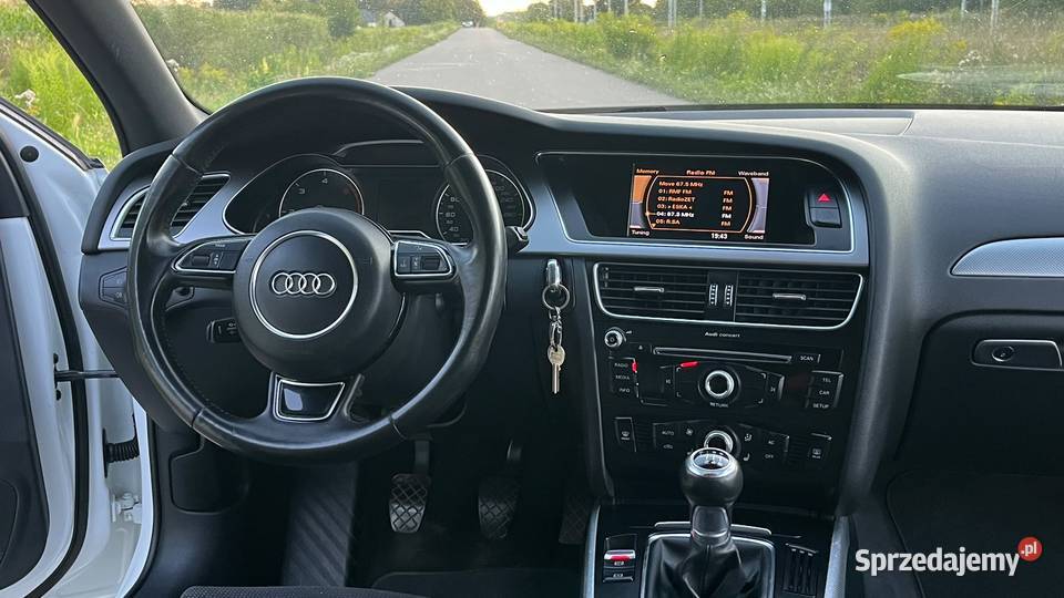 Audi A4 B8 20 Polift 2013R Quatro TDI Sline nieuszkodzony Małkinia Górna sprzedam