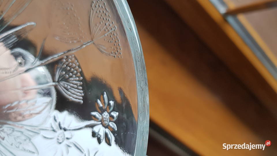 Zestaw patera i mała paterka tortownica Łączka Dąbrowa Górnicza sprzedam