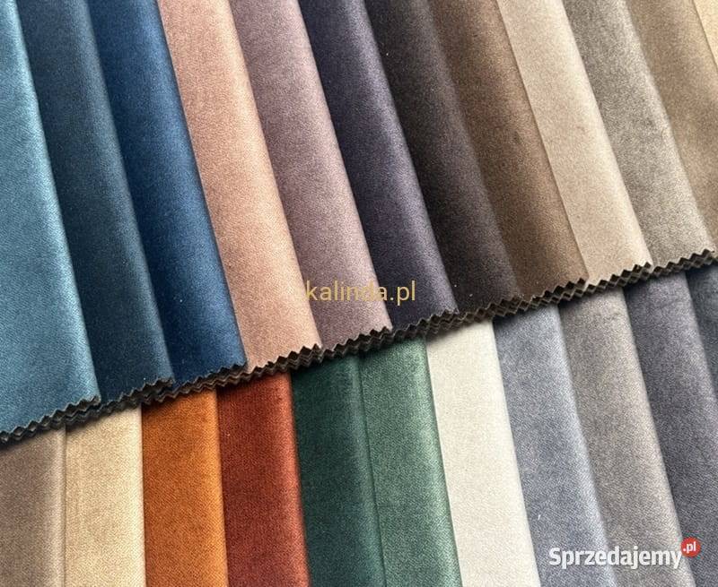 Noel tkanina tapicerska welurowa śląskie Katowice