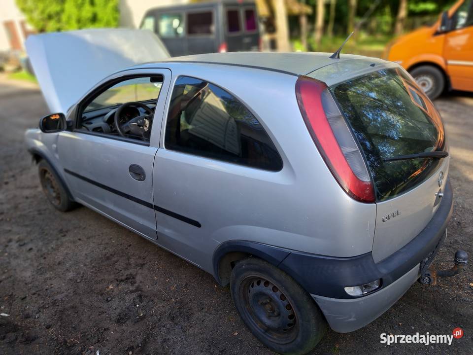 Cżeści do OPEL CORSA C 12 automat srebrny Warszawa sprzedam