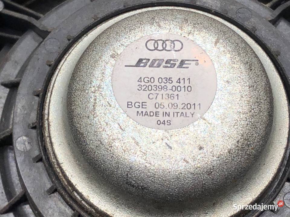 GŁOŚNIKI KOMPLET AUDI A6 C7 SedanLimuzyna 1018