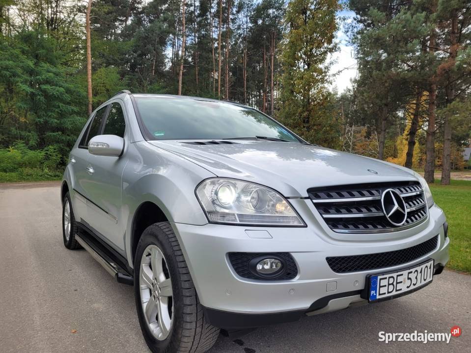 ładny MERCEDES ML W164 zmieniarka CD ML łódzkie Bełchatów
