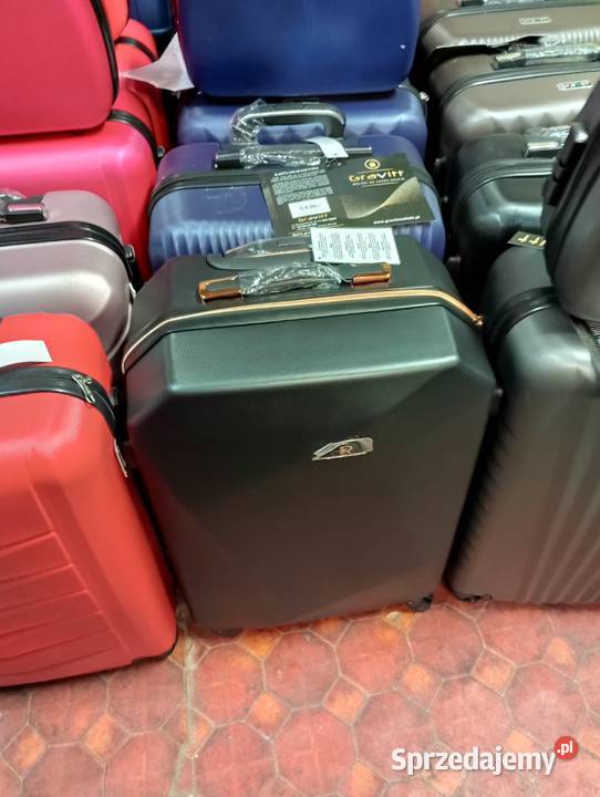 Walizki średnie na 4 kołach z abs podróżne Torby, plecaki i walizki Lublin