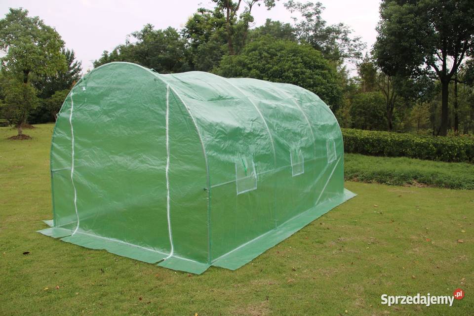 Tunel ogrodowy foliowy szklarnia folia 4x25x2m wielkopolskie Poznań