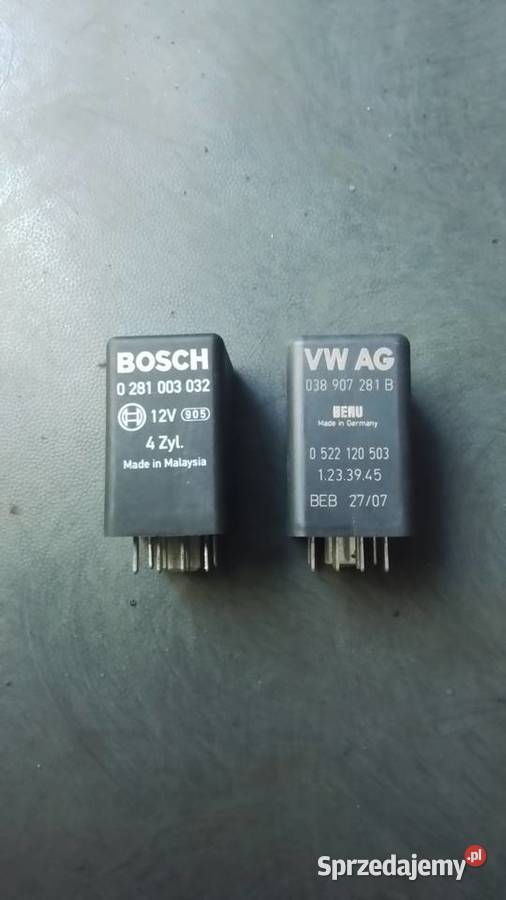 Prxekaznik vw audi 038907281B orginal Układ elektryczny silnika Łódź sprzedam