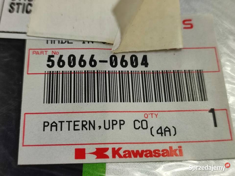NAKLEJKA NA CZACHĘ PRAWA STR KAWASAKI ZRX1200R lubelskie