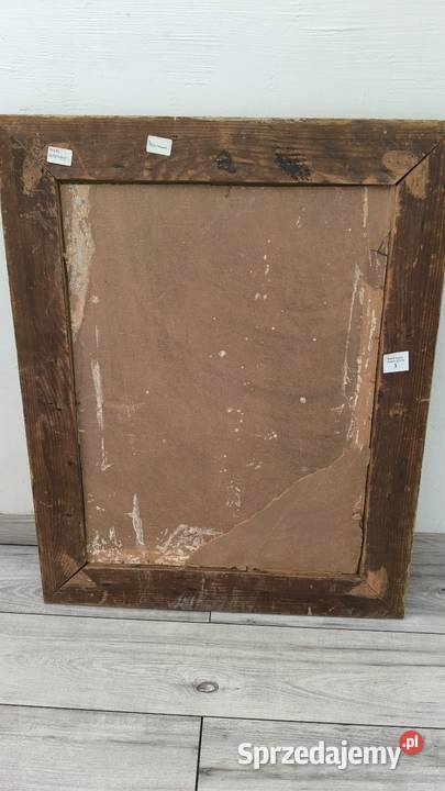 Stary oryginalny obraz pastela porter afrykanki łódzkie Łódź sprzedam