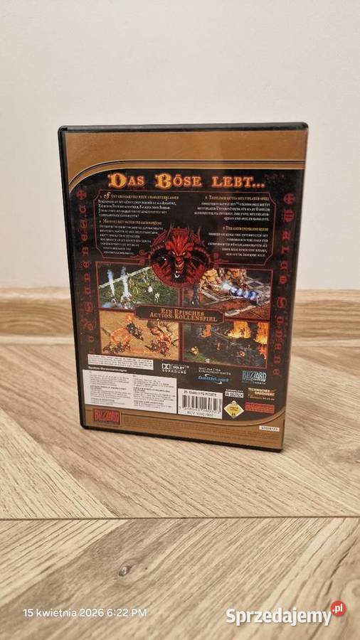 Diablo II 3 CD Blizzard 3 cd rpg Zielona Góra