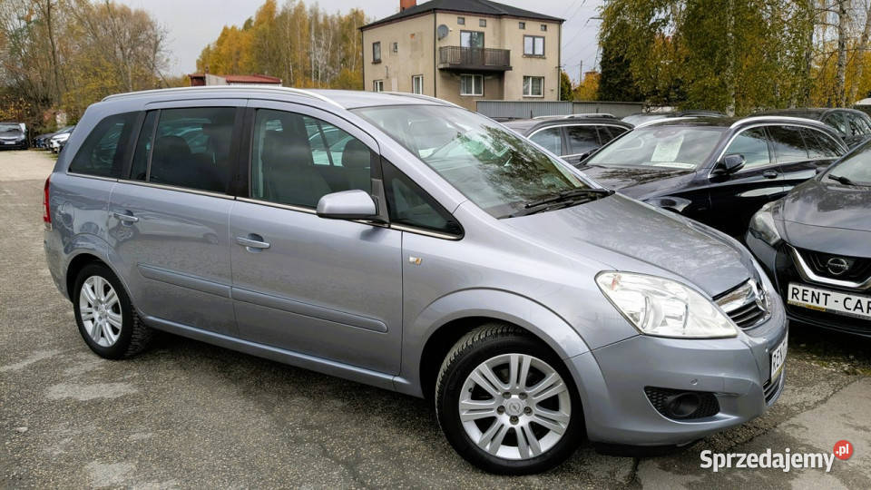 Opel Zafira 16i116OPŁACONYBezwypadkowy7Osób śląskie Częstochowa sprzedam