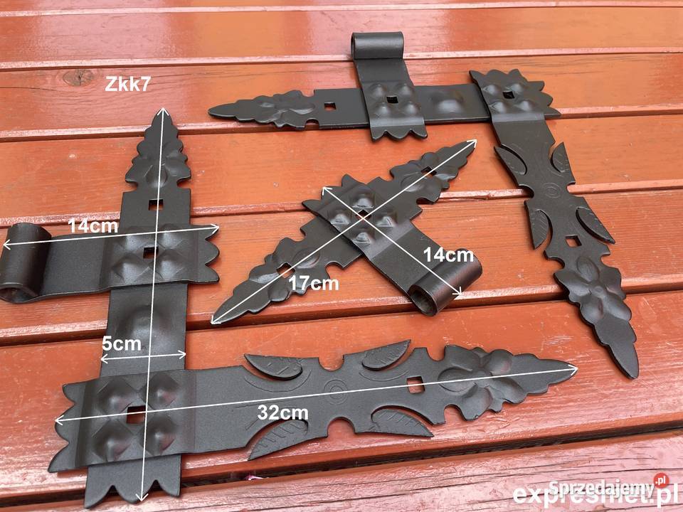 ZAWIAS PASOWY KĄTOWY KUTY DO DRZWI 400x320MM Poznań