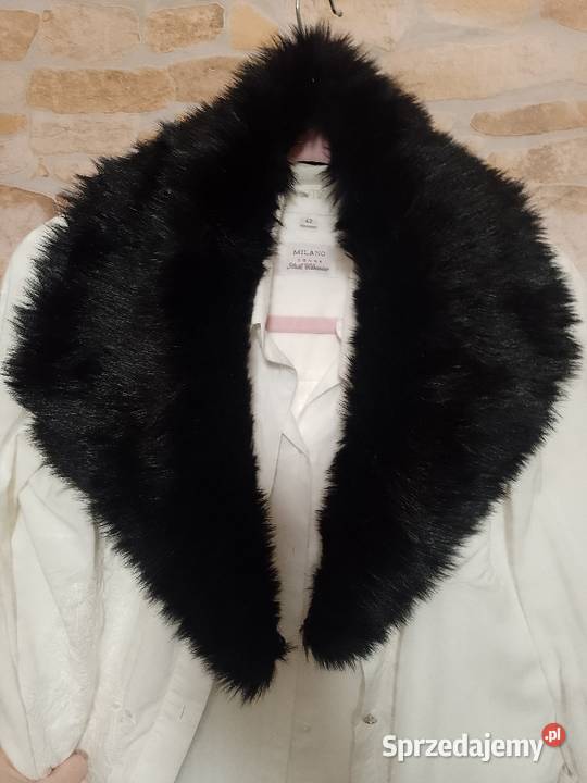 Ekskluzywny czarny futrzany kołnierz z Londynu Dodatki