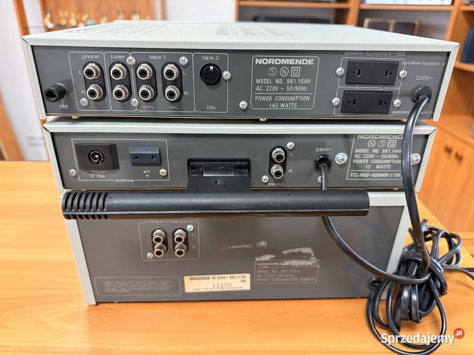 Zestaw Nordmende PA950 TU950 CD950 A Koziegłowy