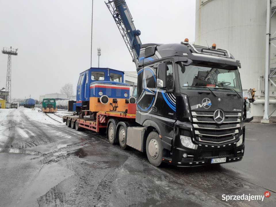TRANSPORT NISKOPODWOZIOWY MASZYNY ROLNICZE