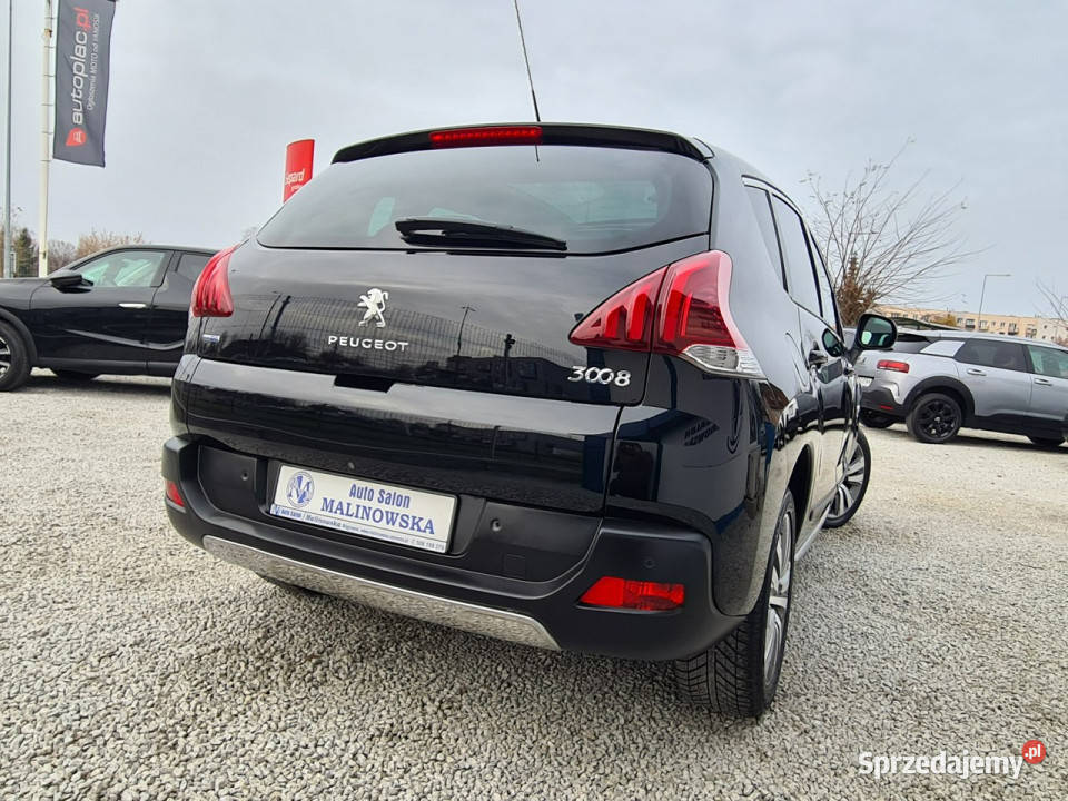 Peugeot 3008 SzklanyDach Navi Kamera HeadUp PDC Wągrowiec sprzedam