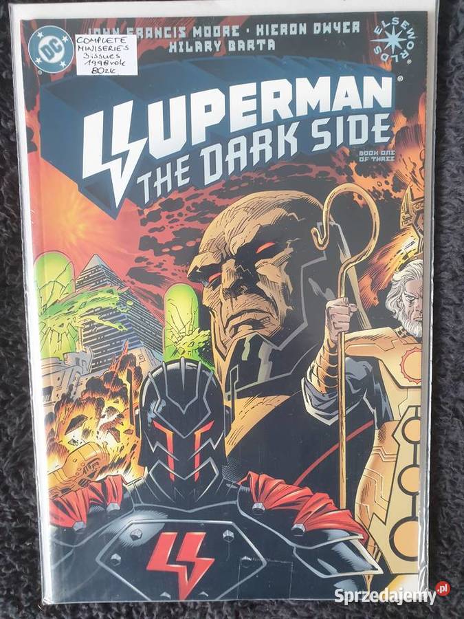 Superman The Dark Side miniseria 3 komiksy DC Amerykańskie Gdynia sprzedam