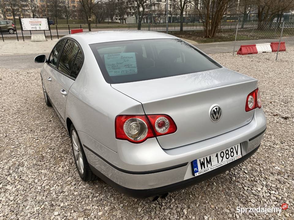 vw passat b6 benzyna 20 2007 Warszawa