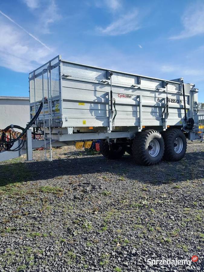 Rozrzutnik obornika 12 T N22139 Cynkomet Rozrzutniki obornika Olesno