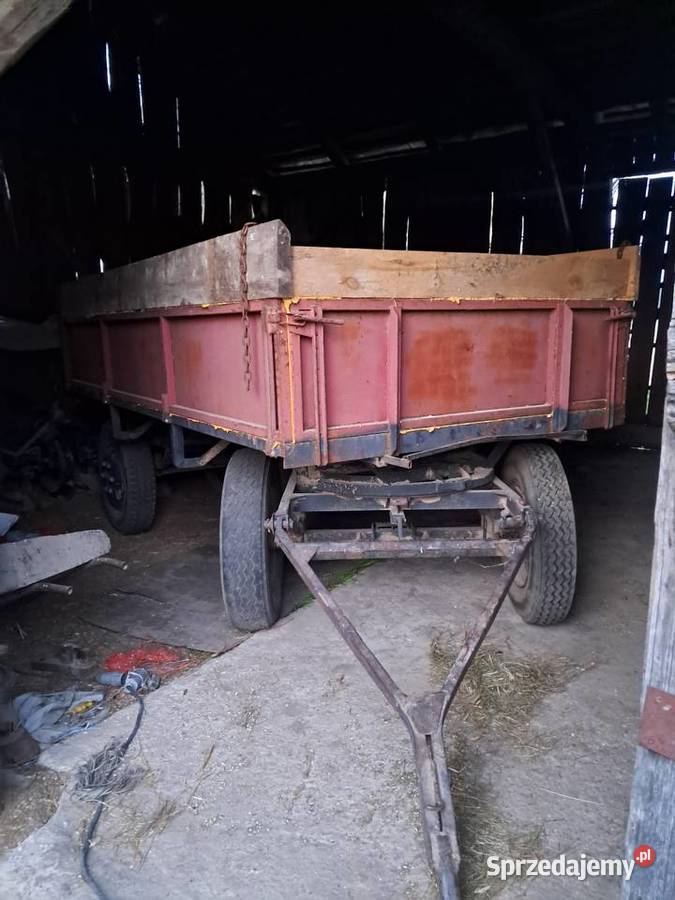 Przyczepa nieuszkodzony lubelskie Klonownica Mała