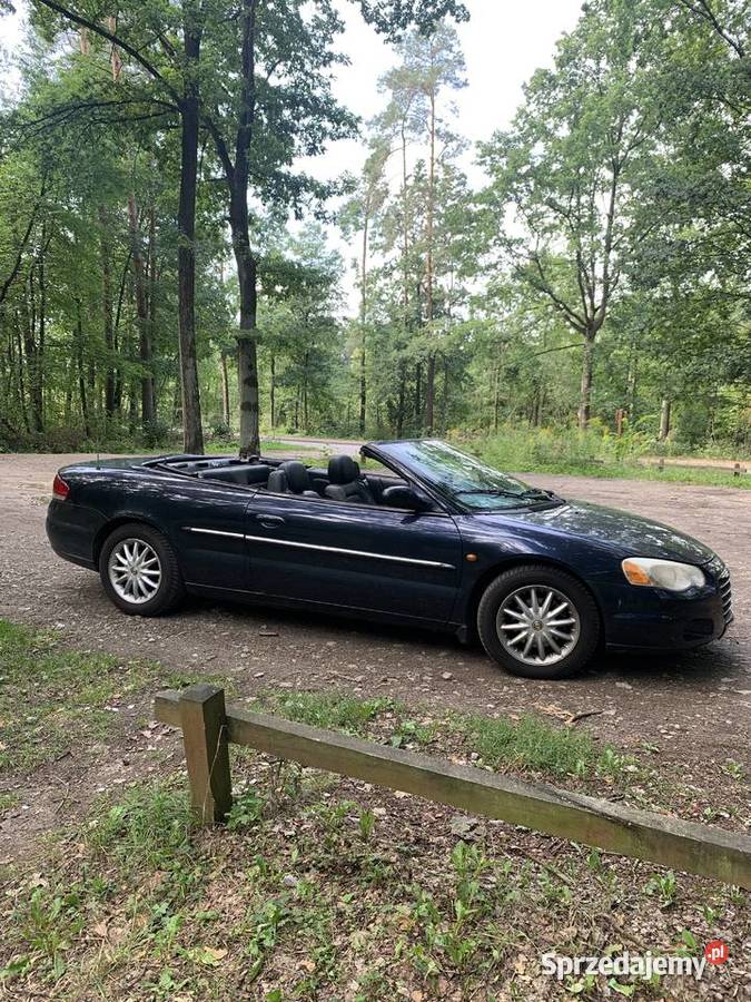 Chrysler sebring cabrio 20 gaz manual lift Siedlce