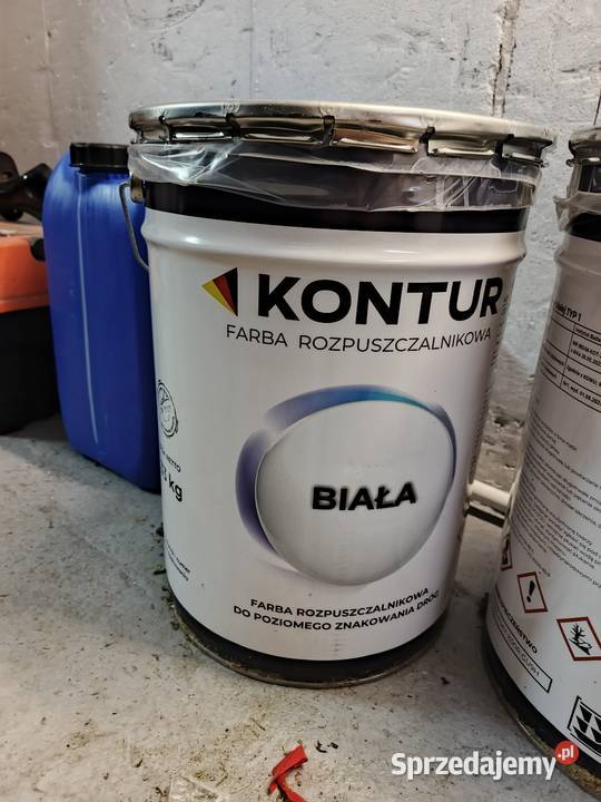 Farba drogowa biała Udorpie