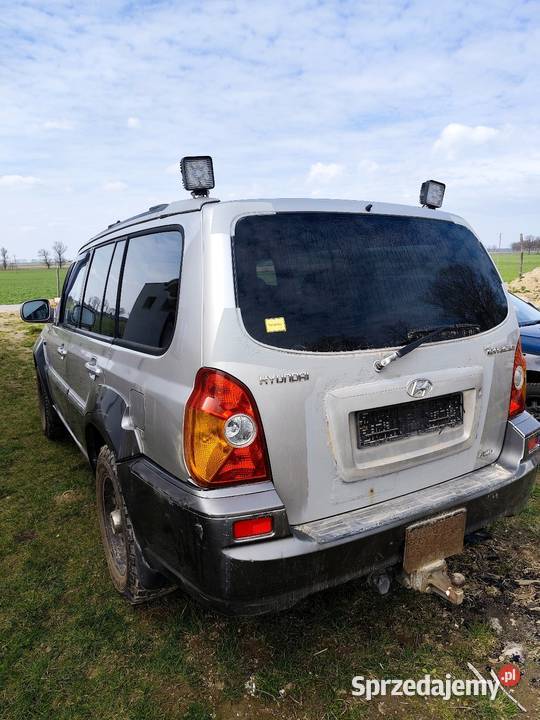 Hyundai Terracan 4x4 LSD blokada mostu opolskie Łowoszów
