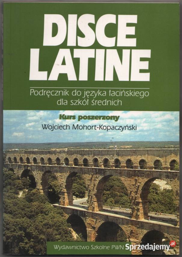 DISCE LATINE Podręcznik do języka łacińskiego Elbląg sprzedam