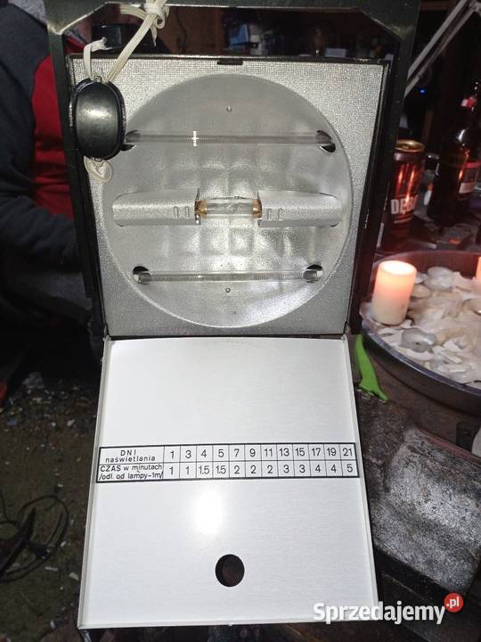 Lampa kwarcowa PRL pomorskie Gdańsk
