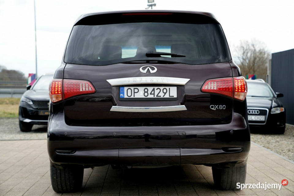 Infiniti QX80 8OSOBOWY skora nawi bosse elektrochrom. lusterko wst. Otmuchów