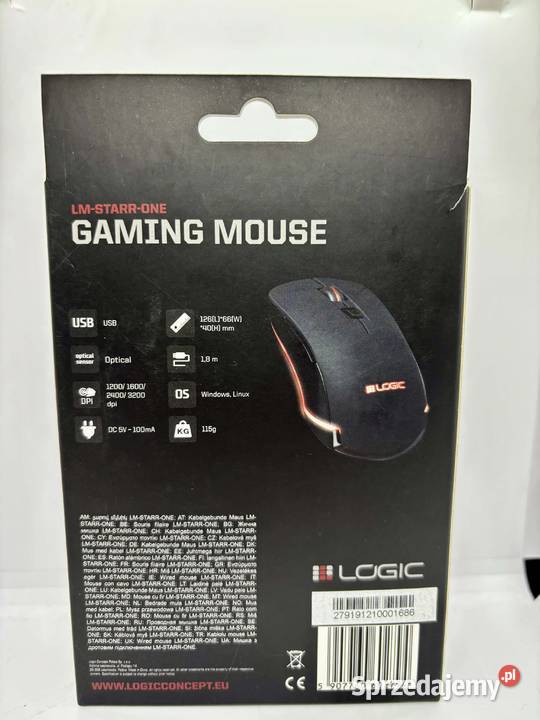 Myszka przewodowa Logic Concept LMSTARRONE Elbląg