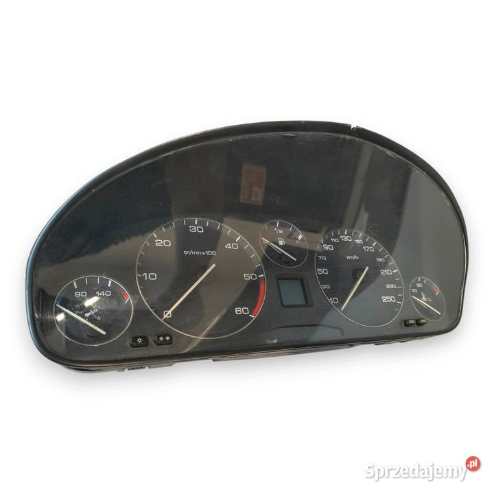 LICZNIK ZEGARY 9629598480 Peugeot 607 22 HDI Wyposażenie wnętrza Chełm