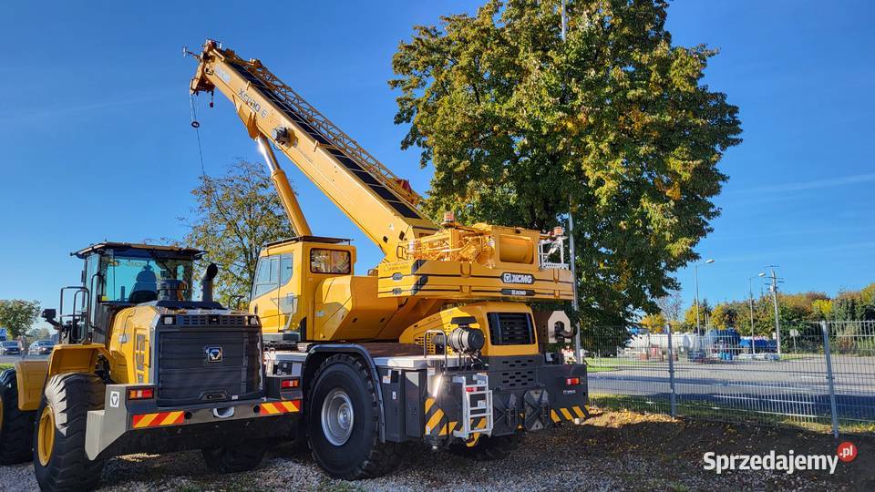 Dźwig XCMG XCR70 70 ton żuraw placowy Gorzów Wielkopolski sprzedam