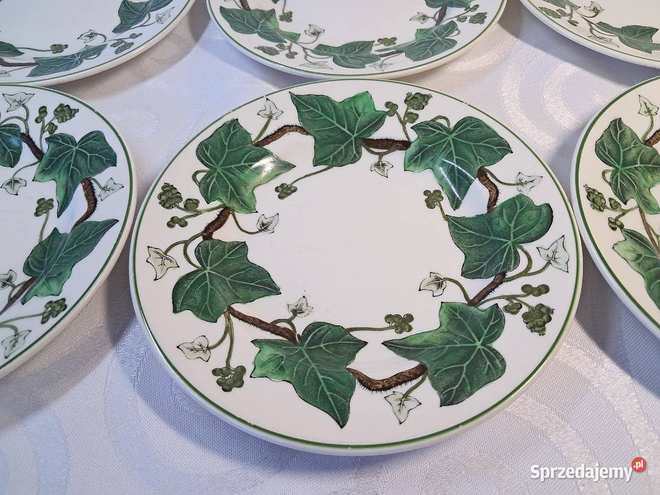 Oryginalny komplet 6 talerzyków Wedgwood Strzelce Krajeńskie