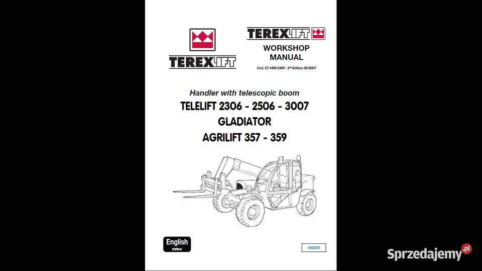 GENIE TEREX JLG instrukcja napraw OBSŁUGI Gdańsk