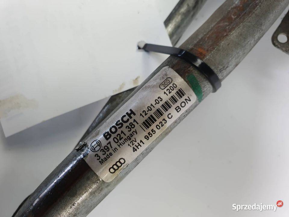 MECHANIZM WYCIERACZEK PRZÓD AUDI A8 D4 Lipno