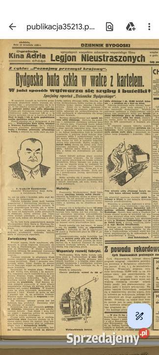 Stara butelka Pasikonik Nakło nad Notecią sprzedam