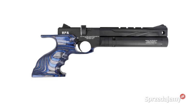 Pistolet wiatrówka PCP Reximex RPA BLUE Trzcianka