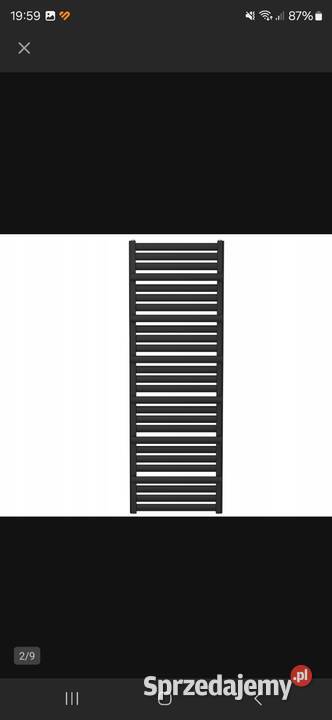 Grzejnik łazienkowy FIWE 18064 CZARNY MAT 1453w Grzejniki Poznań