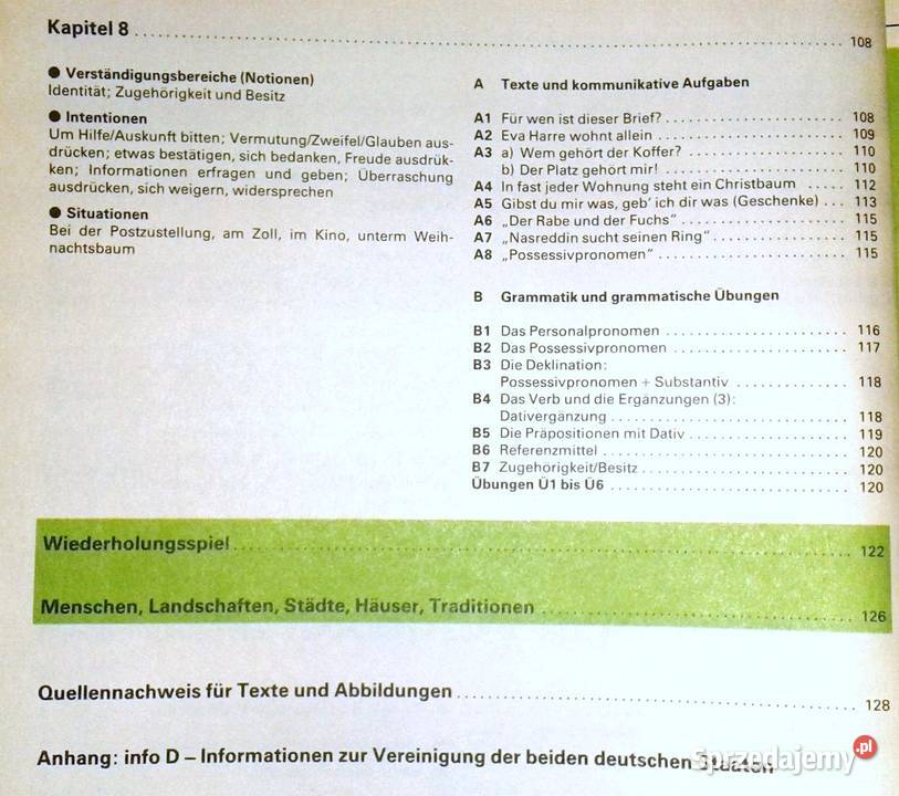 Deutsch aktiv Neu 1A Lehrbuch G Neuner T Chełm sprzedam