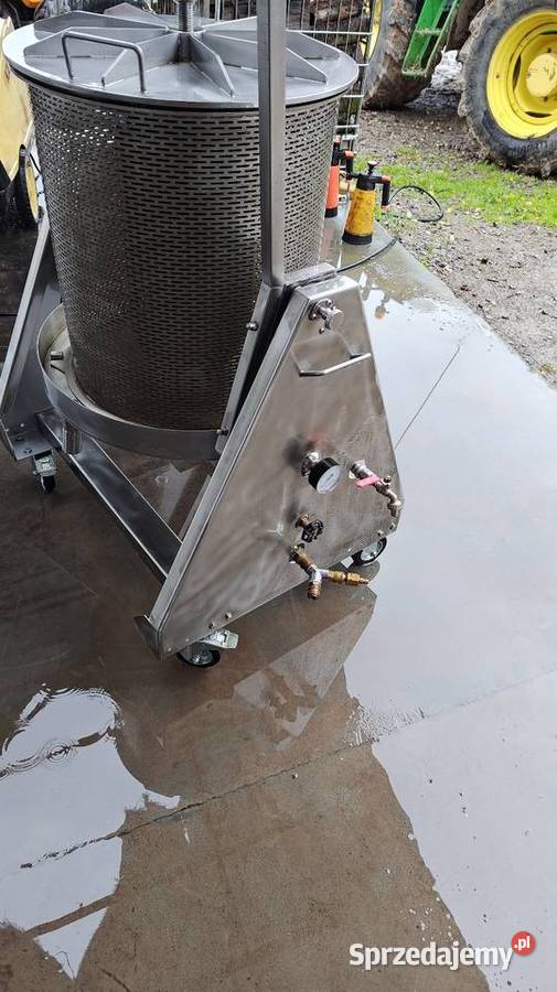 Wyciskarka do soku pneumatyczna 100l Olkusz sprzedam